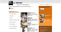 Desktop Screenshot of casadelbagno.com